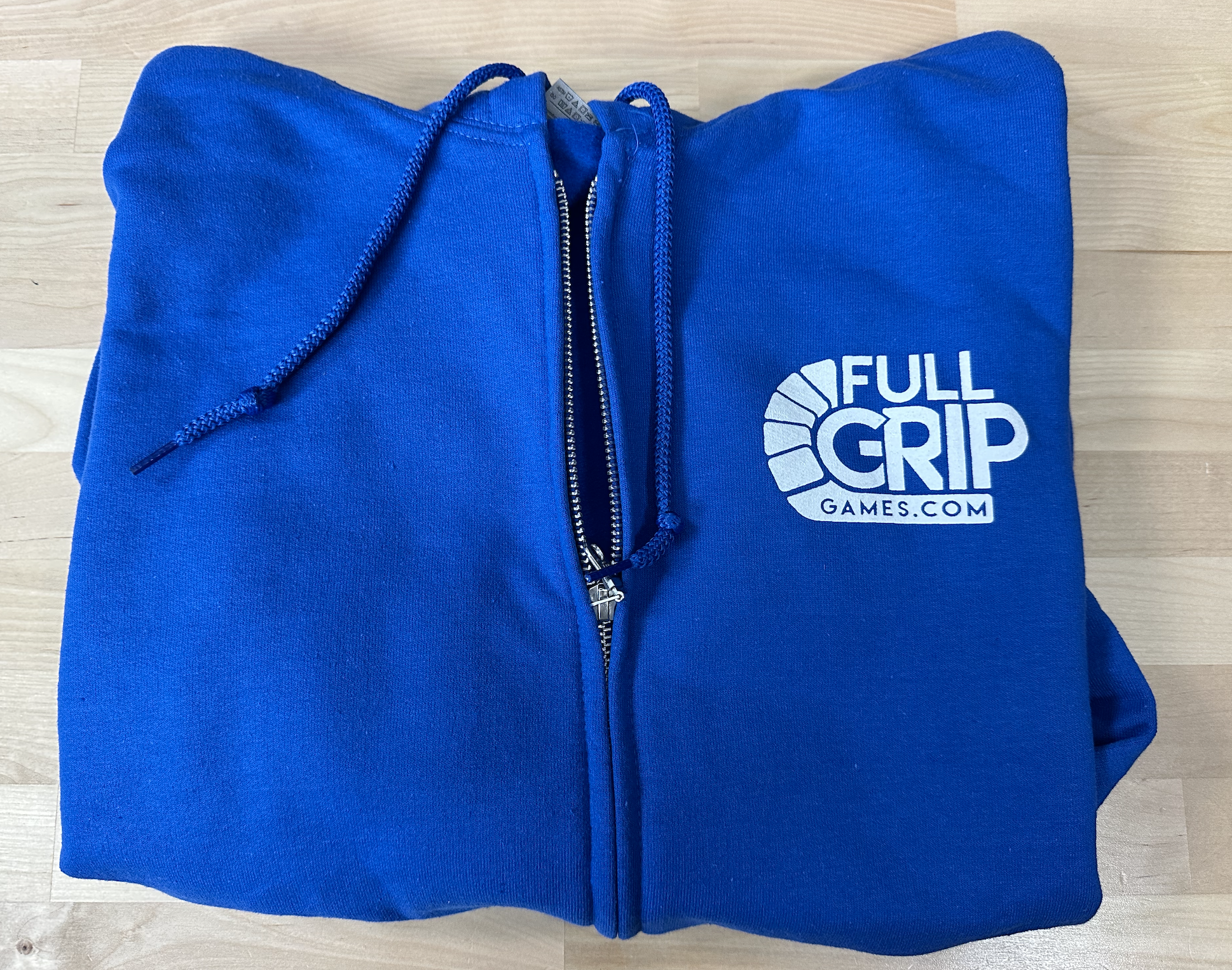 Full Grip Games Zip Hoodie - Blue